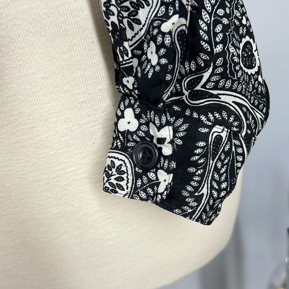 DIANE VON FURSTENBERG Vintage Shear Top Blouse - Picture 5 of 8